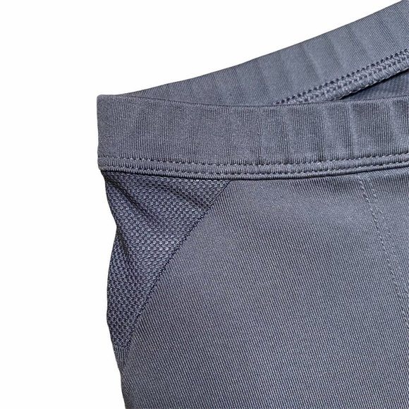 Adidas Cropped Leggings Women's Medium Capri Workout Pant Gray - Picture 4 of 6